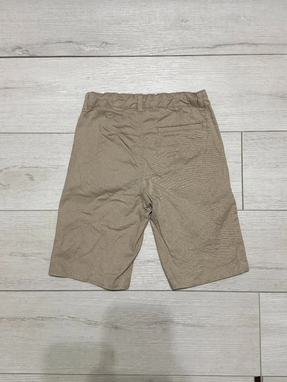 Old Navy Boys Khaki Shorts School Uniform Flat Front Chino 5 Pairs Size 10 Slim